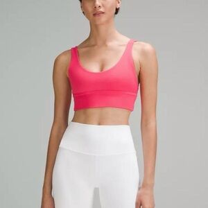 lululemon align bra - glaze pink size 8